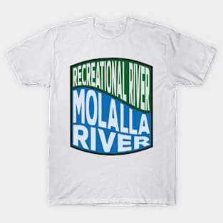 Molalla River Recreational River Wave T-Shirt